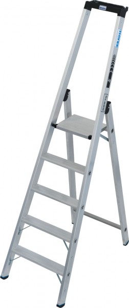 Stabilo Stufen-Stehleiter 5 Stufen Arbeitshöhe bis 3,2 m